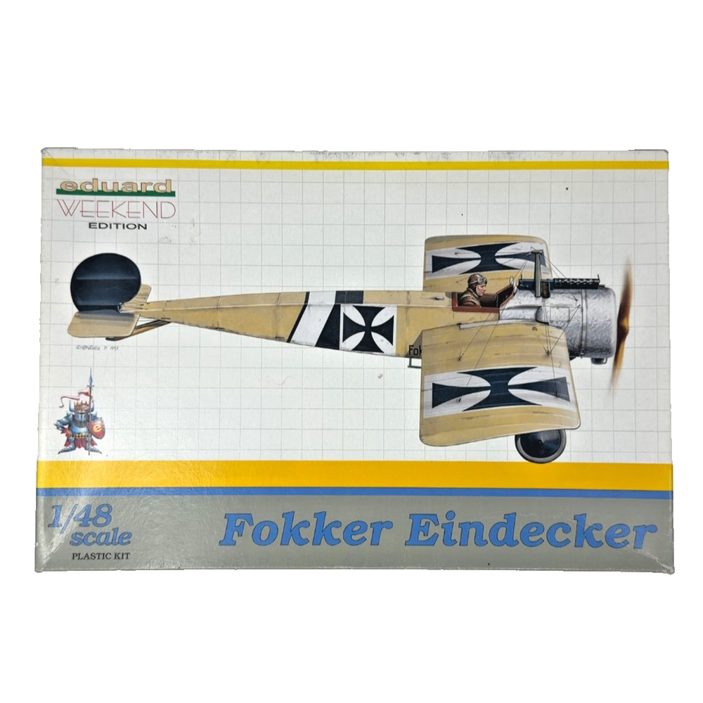 2010 Eduard Fokker Eindecker Weekend Edition 1/48 Plastic Model Kit New